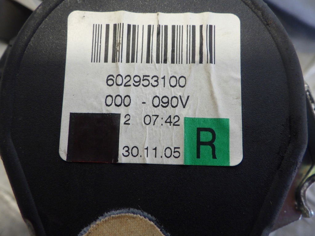 фото №9, Mercedes cls w219 pas натяжитель pas правый задняя