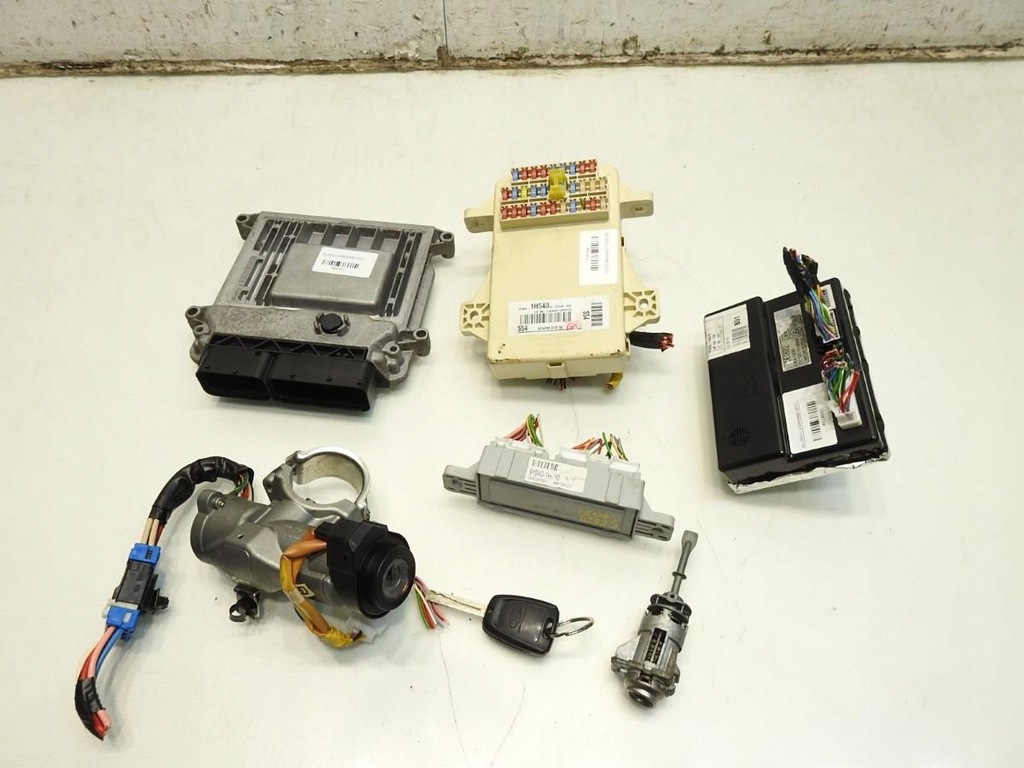 фото №11, Бортовий комп'ютер набір стартовий імобілайзер kia ceed i 1.6 gdi 39110-2b660 91950-1h540