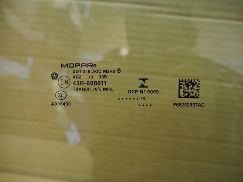 фото №3, Стекло 2019 дверь левый задняя jeep compass ii