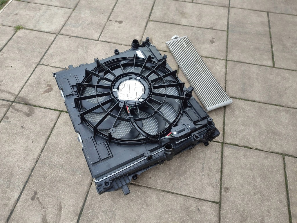 фото №15, Радіатор вентилятор комплект bmw x3 g01 b48b20b eu бензин