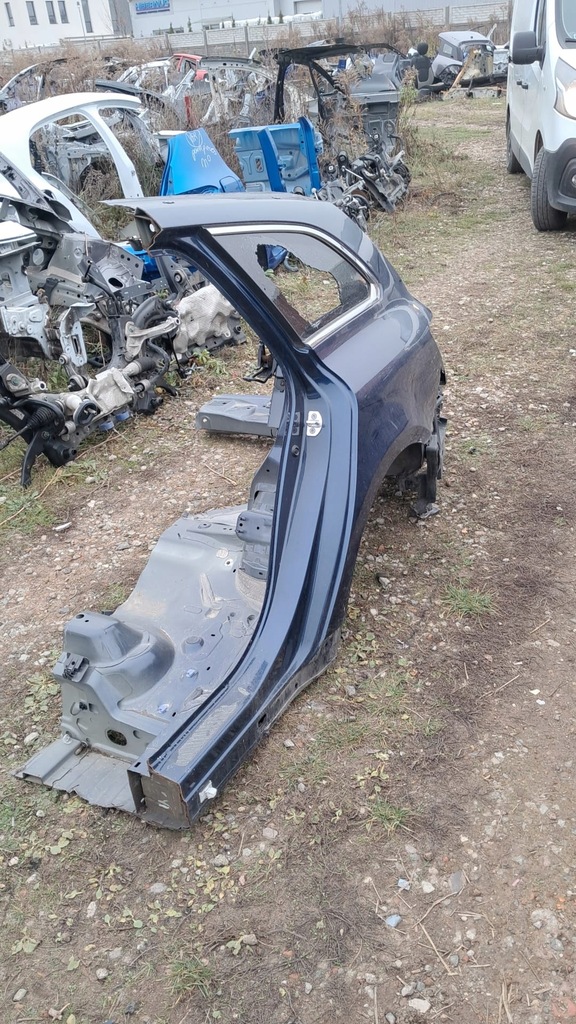 фото №1, Четверть левый задняя крыло с kawałkiem поперечина заднего renault talisman kombi