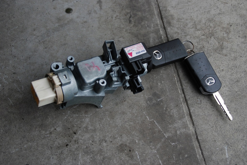 фото №1, Mazda cx-7 2.2 замок запалювання + 2xkluczyk