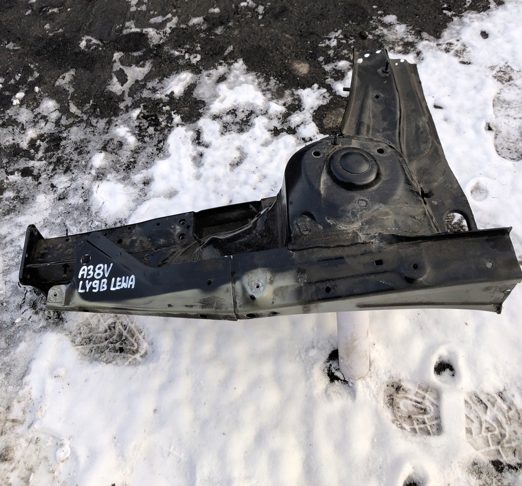 фото №4, A3 8v четверть подкрылок левая лонжерон перед ly9b