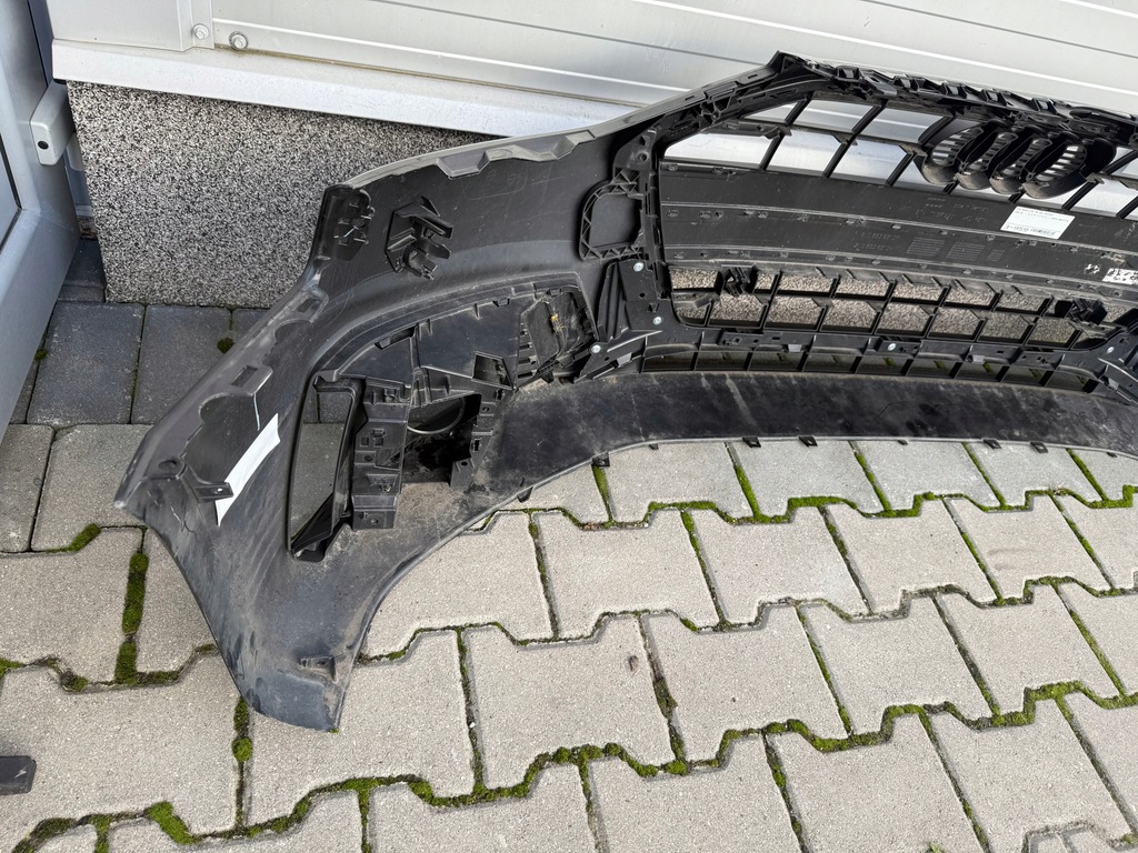 фото №12, Бампер передній kompletny audi q7 sq7 4m0 lift 19-22 black sprysk 6pdc решітка радіатора