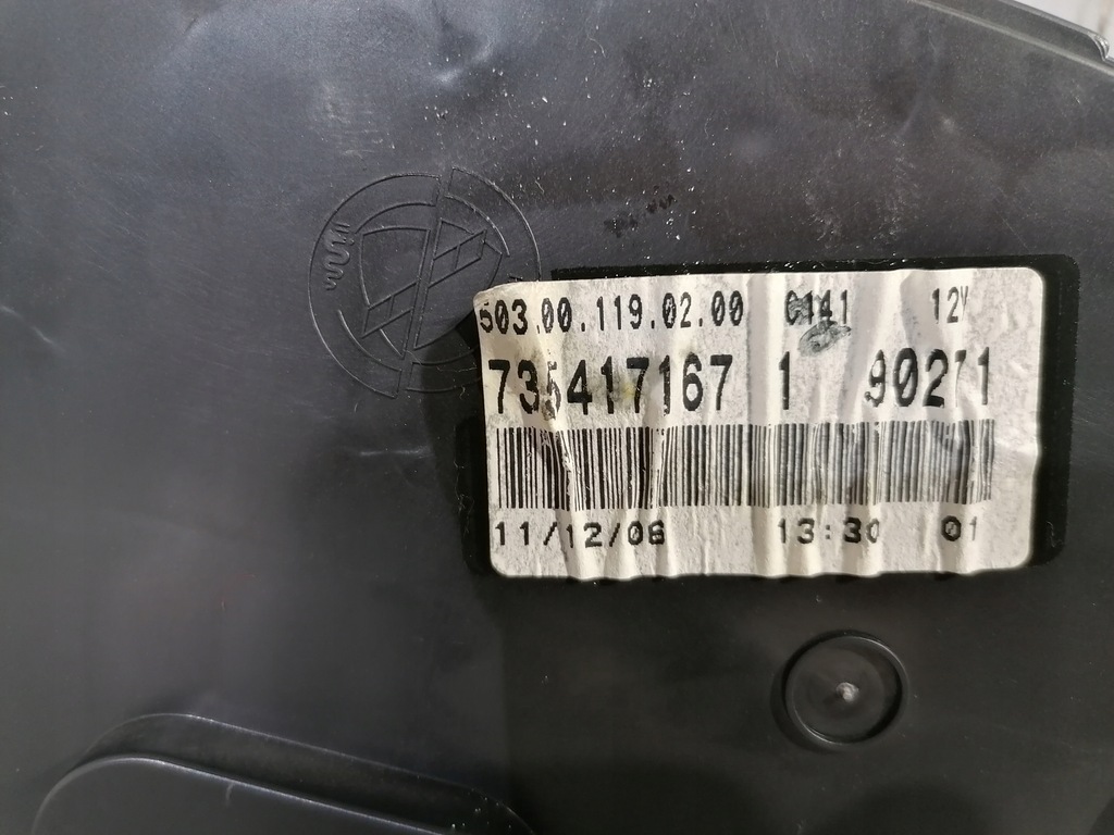 фото №3, Lancia musa лічильник прилади