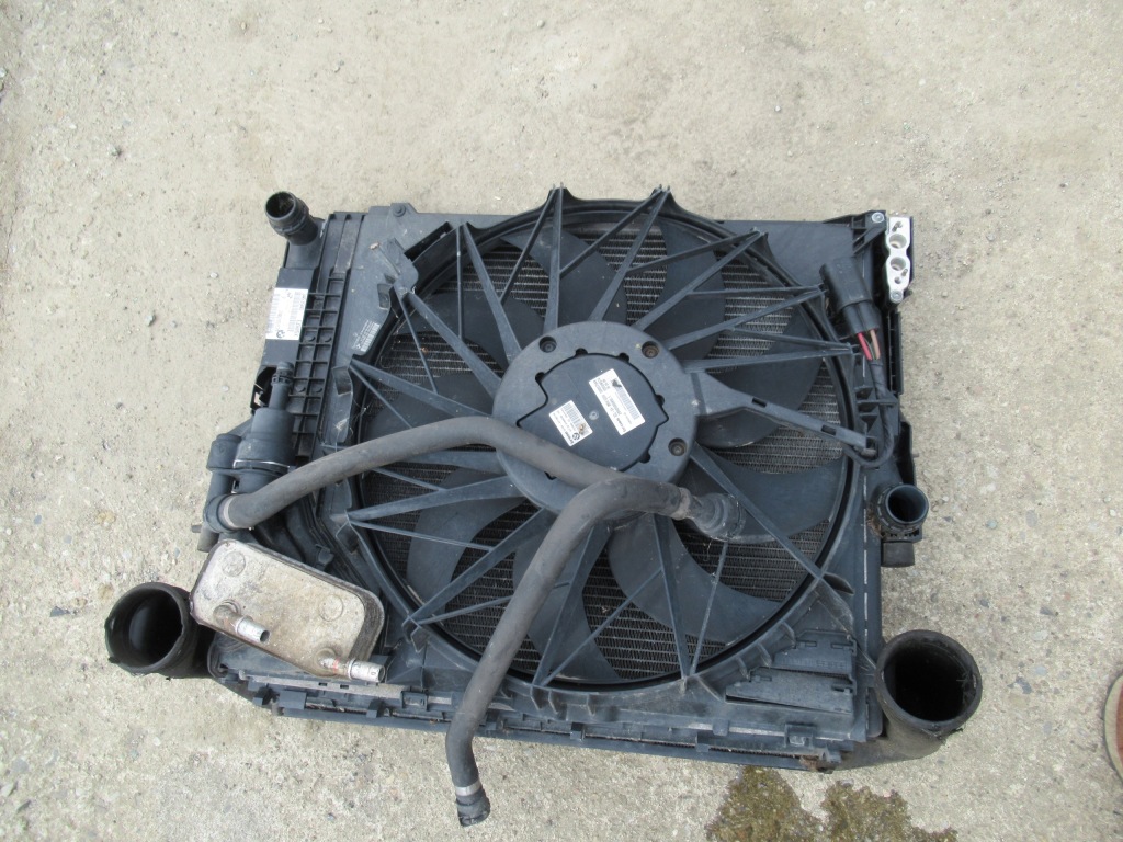 Bmw x3 e83 рестайлінг  2.0d 177km автоматична коробка передач комплект радіатор вентилятор 3415182 в Україні