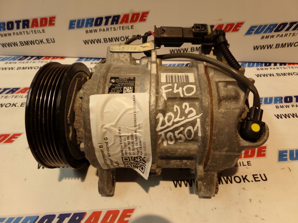 фото №1, Bmw 1 f40 2 f44 компрессор компрессор кондиционера