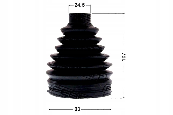 фото №2, Febest захист шарнір зовнішнього mazda 3 bk 2003-2006 eu