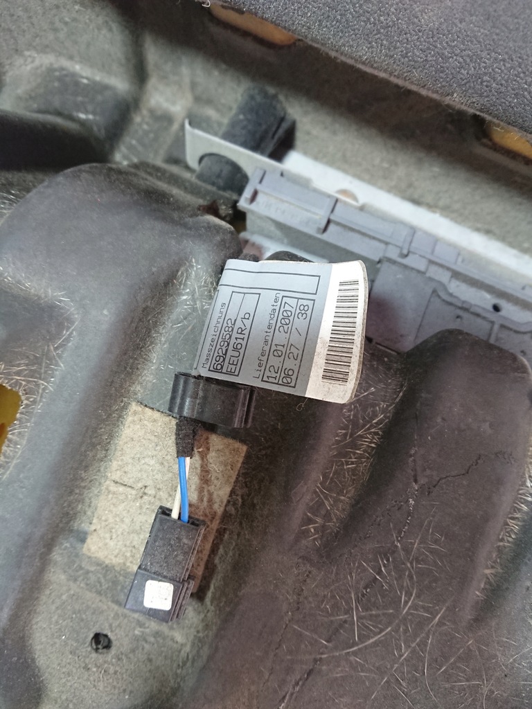 фото №9, Bmw e65 спинка сидіння задня czarna шкіра v7sw