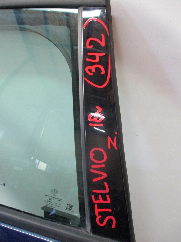 фото №7, Двері праве задні alfa romeo stelvio 18r