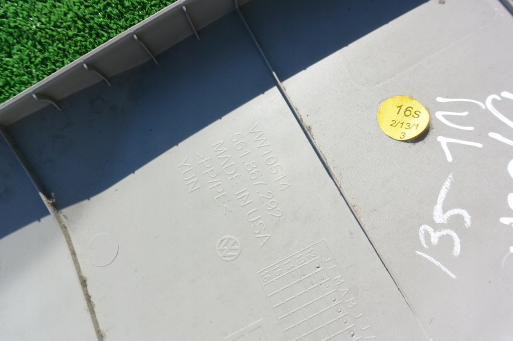 фото №7, Vw passat b7 usa защита стойка kpl серые