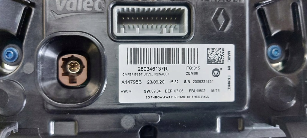 фото №7, Радіо навігація екран renault clio v zoe