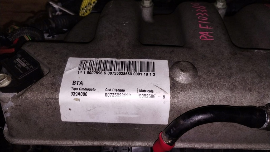 фото №8, Двигатель alfa romeo 159 brera spider 3.2 jts 939a000 kompletny