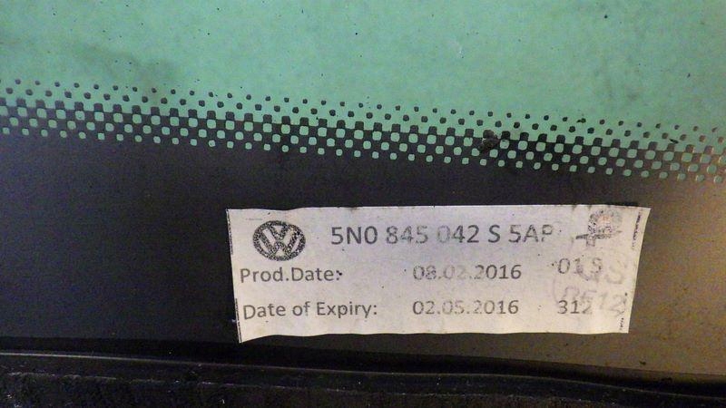 фото №6, Стекло кузовная правый задняя vw tiguan i 5n 5n0845042s