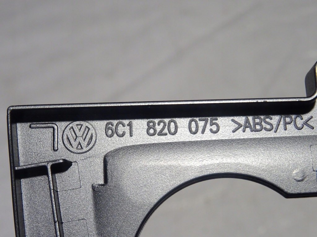 фото №7, Dekor рамка панель обдув climatronic vw polo v 5 6c0 6c lift 6c1820075