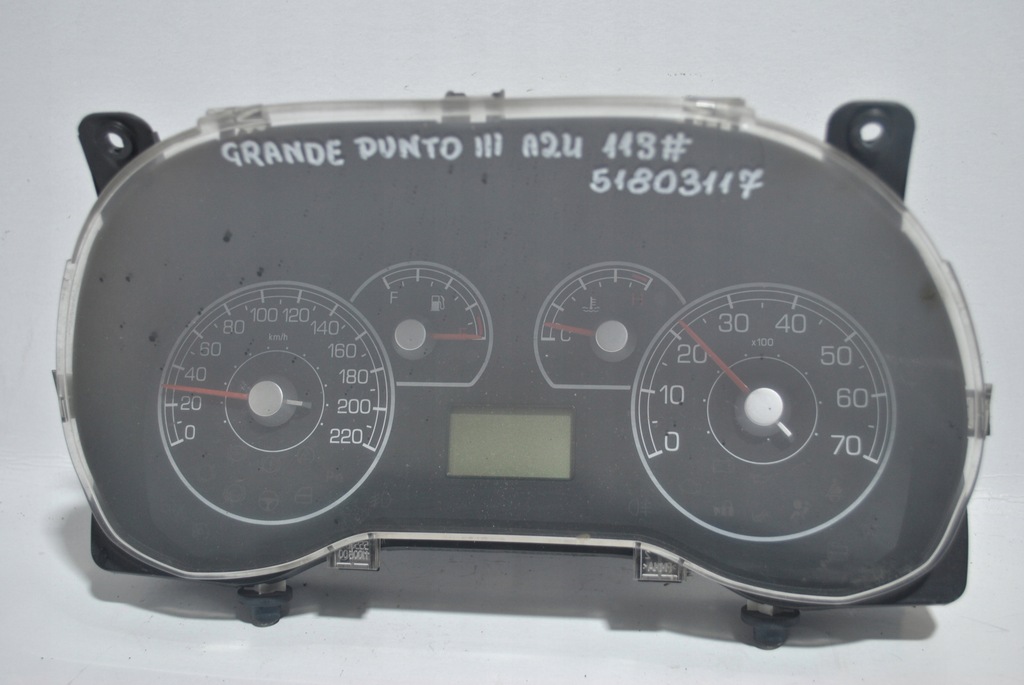 фото №1, Лічильник прилади fiat grande punto iii 51803117