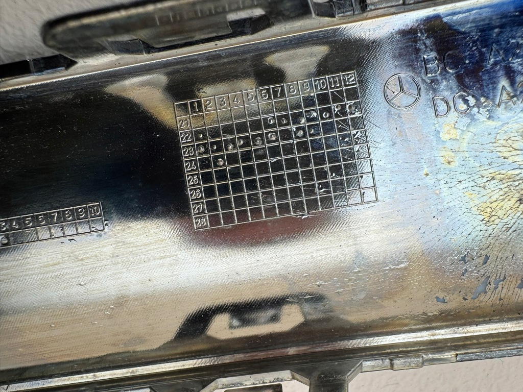 фото №11, Mercedes eqe x294 22r- спойлер молдинг накладка бампера задняя a2948853001