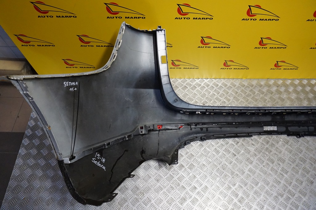 фото №11, Kia sedona 2015 - 2018 бампер задняя задний usa