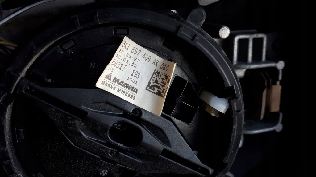 фото №7, S4 b8 a4 дзеркало ліва складний asysteny 14pin