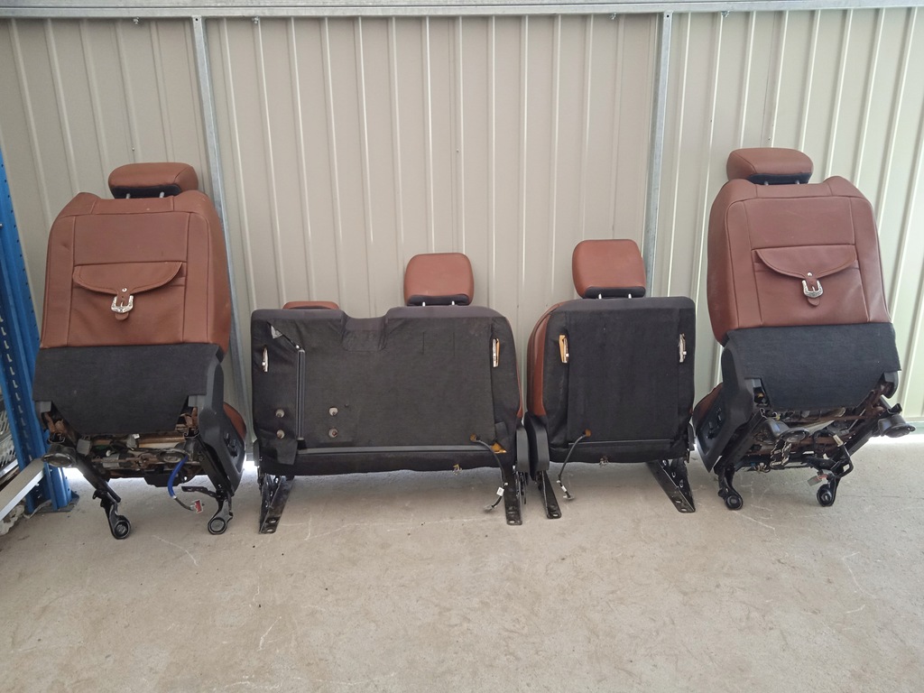 фото №16, Dodge ram 09 сидіння заднє сидіння комплект long horn usa світлий коричневий