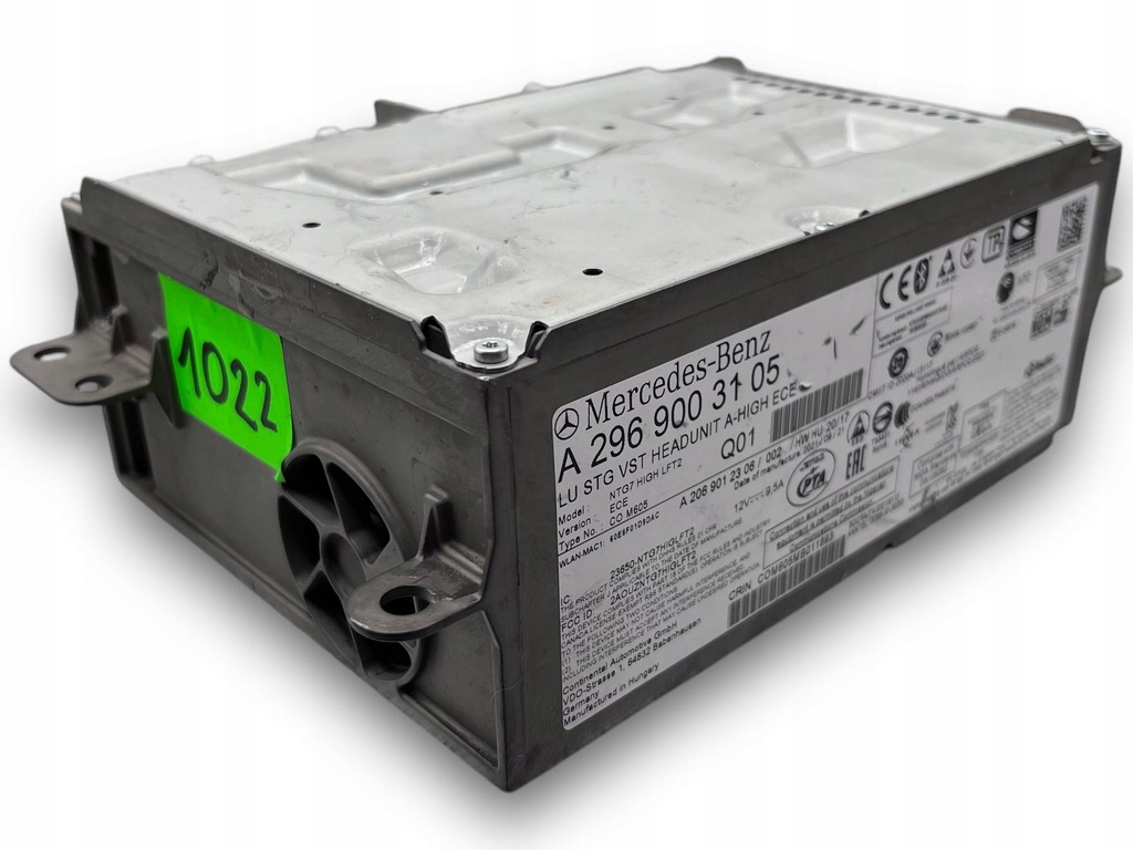 фото №1, Mercedes eqs x296 радио navi 2969003105 $j