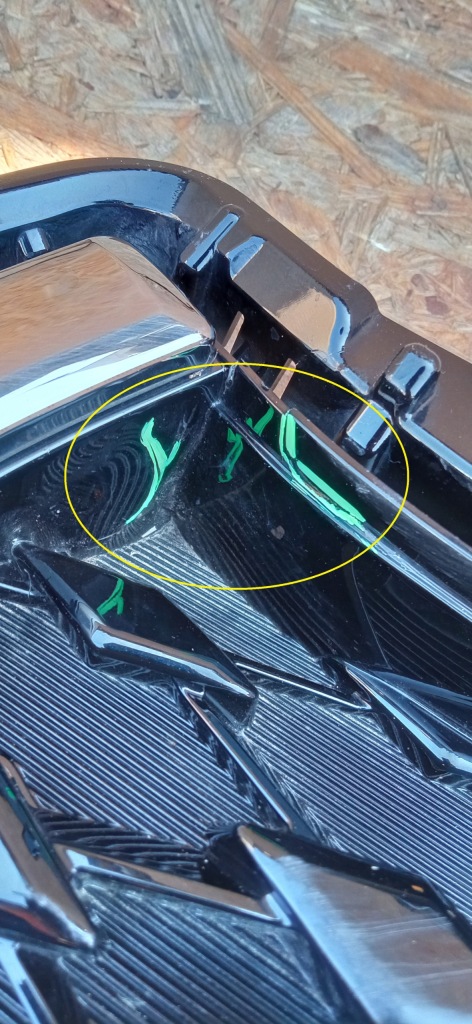 фото №13, Toyota rav4 rav-4 v lift 19- решётка радиатора решётка решётка радиатора бампера перед 53102-42010