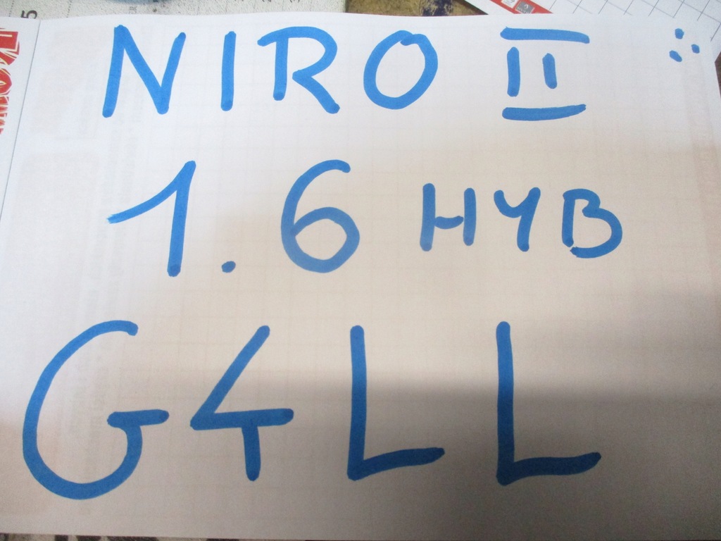 фото №6, Двигун двигун kona niro ii 1.6 hyb g4ll