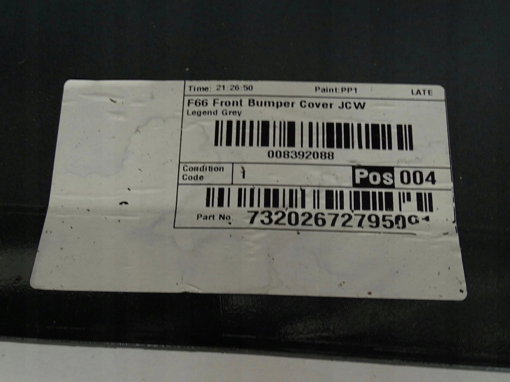 фото №13, Kompletny бампер передній бампер mini cooper jcw f65 f66 f67 2024- grey