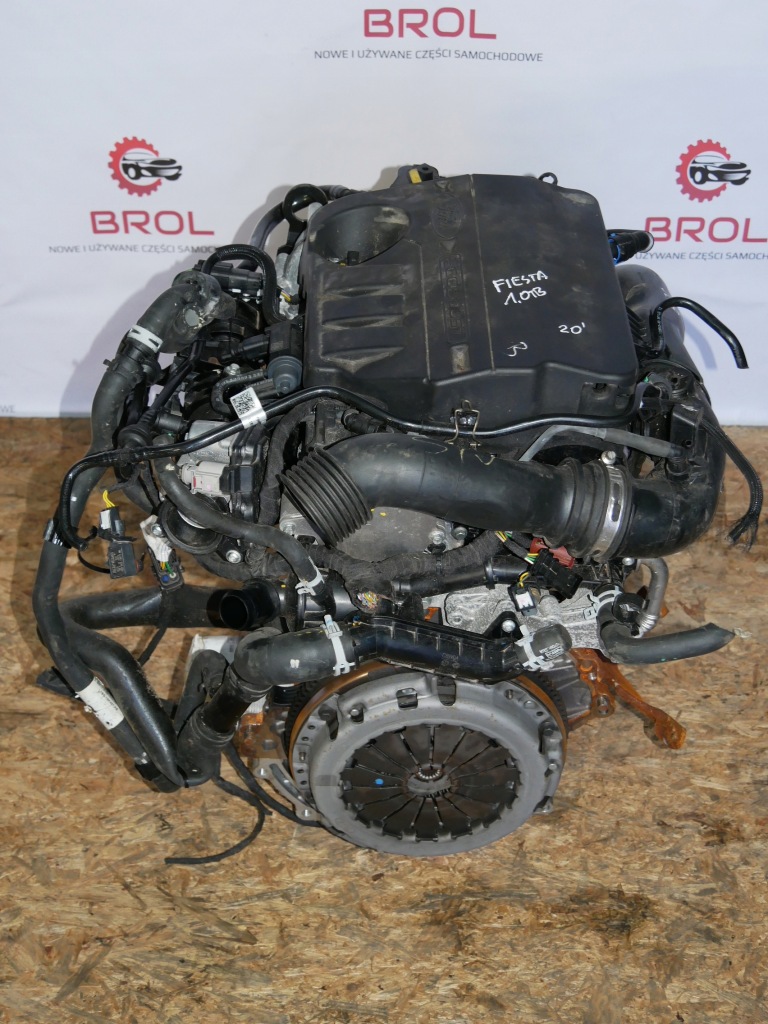 Двигатель ford fiesta 1.0 ecoboost 20' b7jc Оригинал