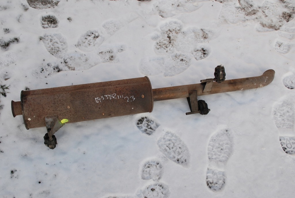 фото №2, Master iii 2,3 d 10- гаситель конечный труба выхлопная