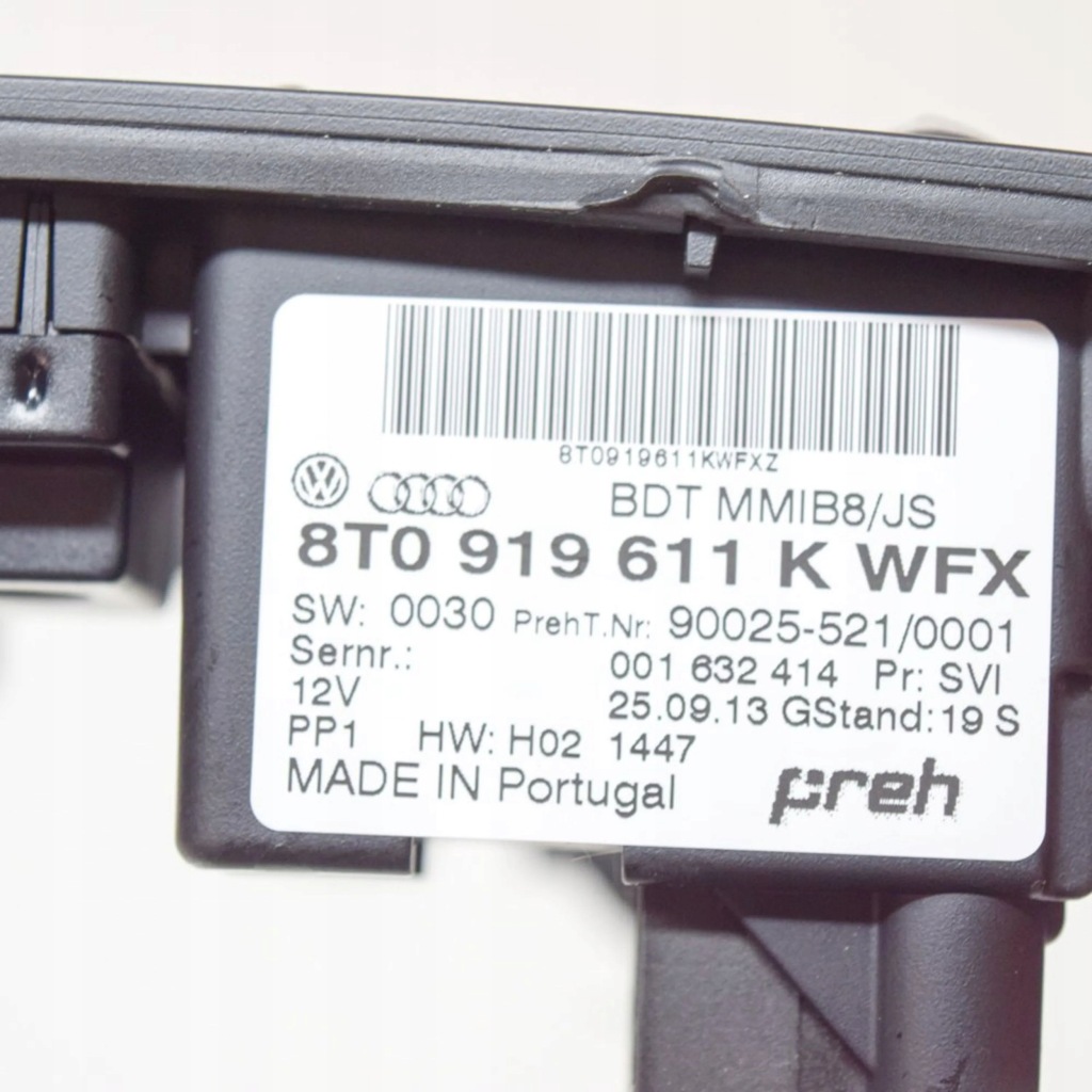 фото №7, Audi a5 sportback 8ta 2013 рамка тяга переключения передач