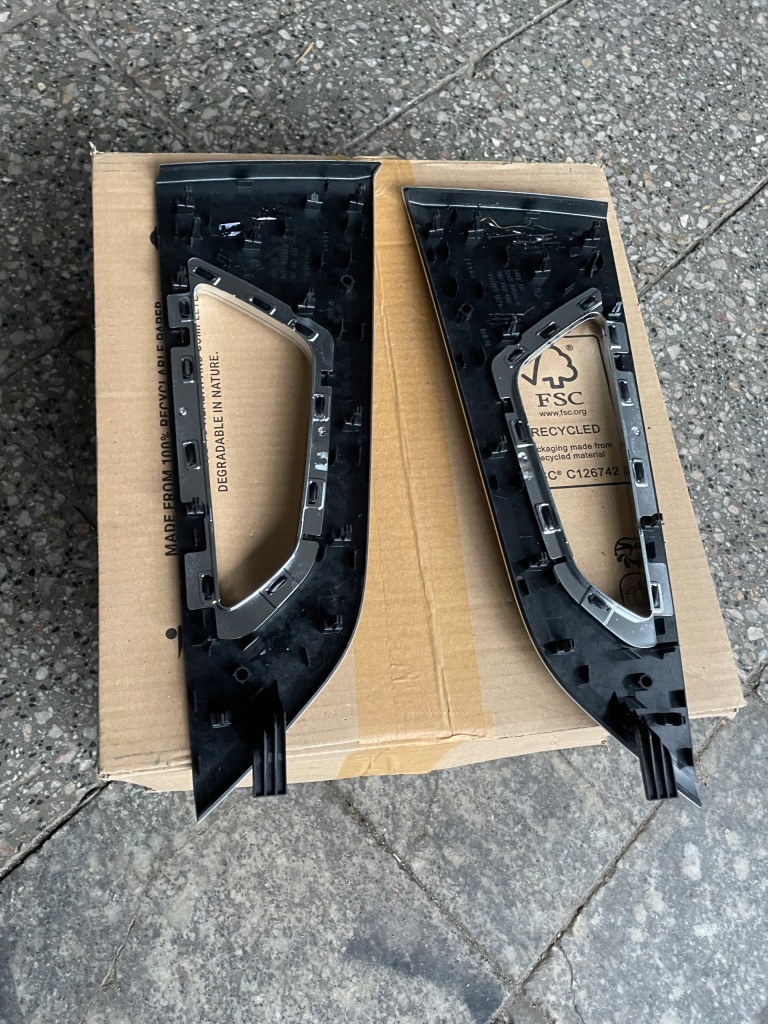 фото №6, Audi q8 4m8 молдинг dekor двері задня 4m8867449 4m8867450