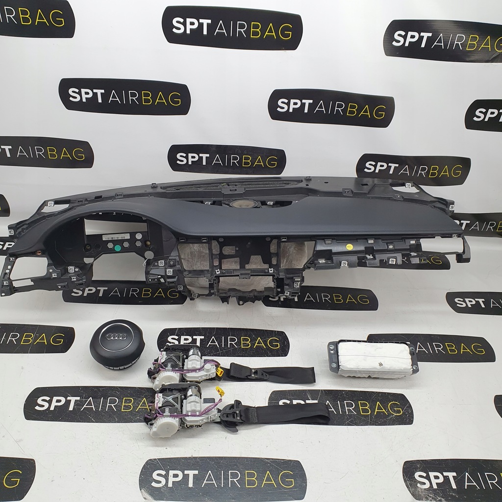 фото №1, A8 d4 приборная панель консоль подушки безопасности ремни подушка безопасности