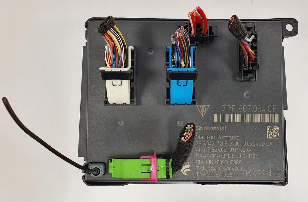 фото №1, Модуль блок керування комфорту porsche cayenne ii 7p5 7pp907064cf