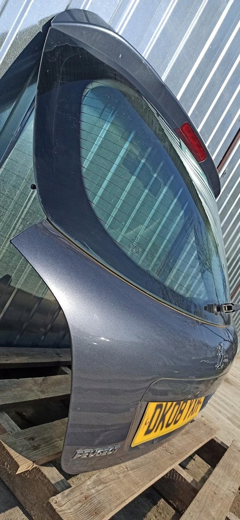 фото №8, Крышка багажника задняя стекло peugeot 207 hb 5d