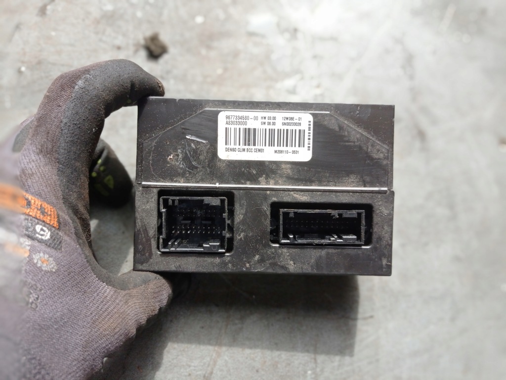 фото №1, Модуль отопителя citroen c4 grand picasso i 9677334580