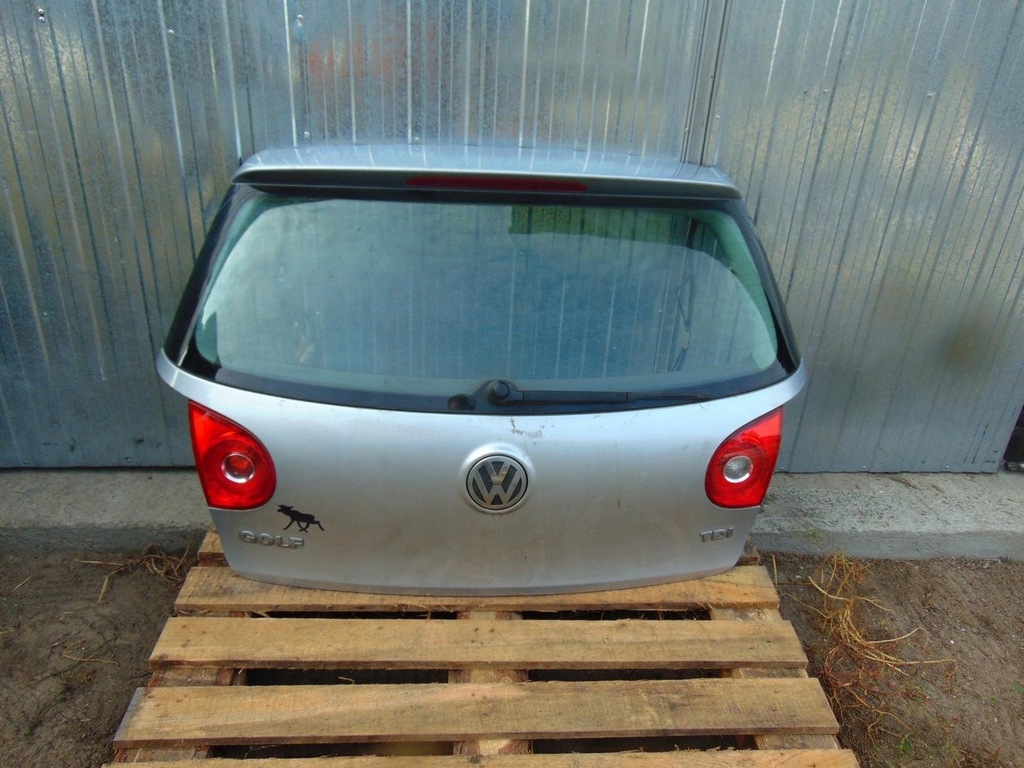 фото №1, Крышка багажника задняя стекло vw golf v
