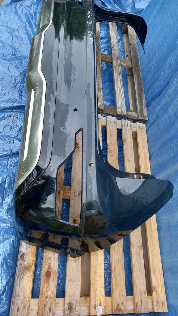 фото №8, Kia niro ii 2022 2023 бампер задній задня чорний 6xpdc