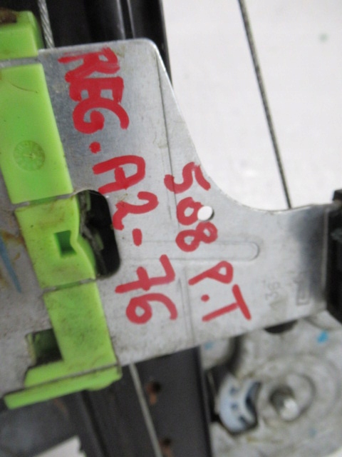 фото №11, Peugeot 508 механізм підйомник скло правий задній