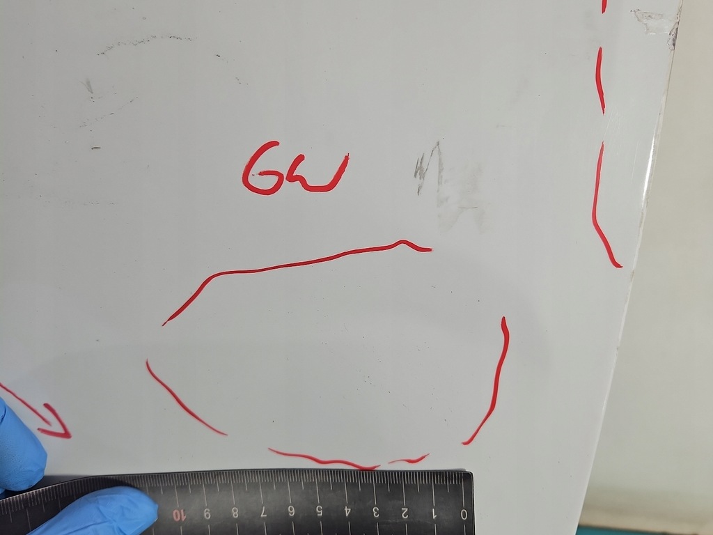 фото №10, Двері перед праве ford escape iii 12-19 pnyw30 - оксфорд white solid