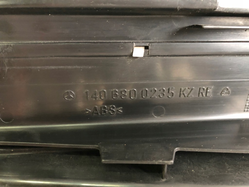 Mercedes s w140 long накладка поріг правий задній Доставка