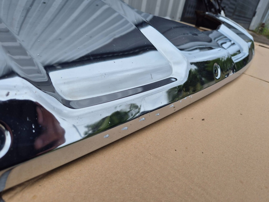 фото №11, Mercedes ml w164 05- диффузор задний хром a1648856825