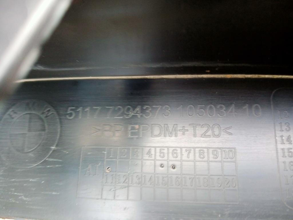 фото №8, Bmw f15 ліва молдинг крила перед передня