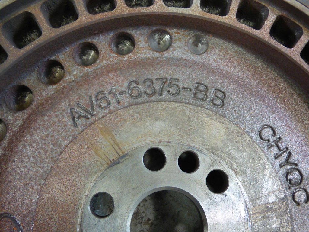 фото №8, Колесо маховик прижим ford c-max mk2 1.6 бензин