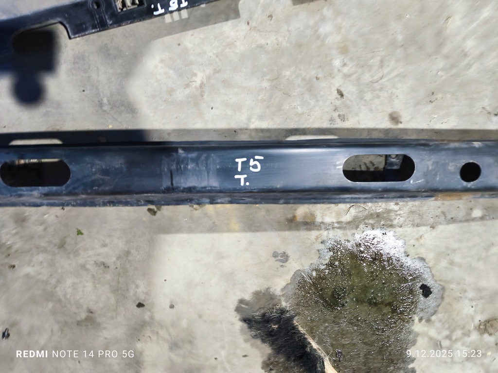 фото №6, Transporter t5 lift 09-15 балка бампера задняя направляющая бампера kpl