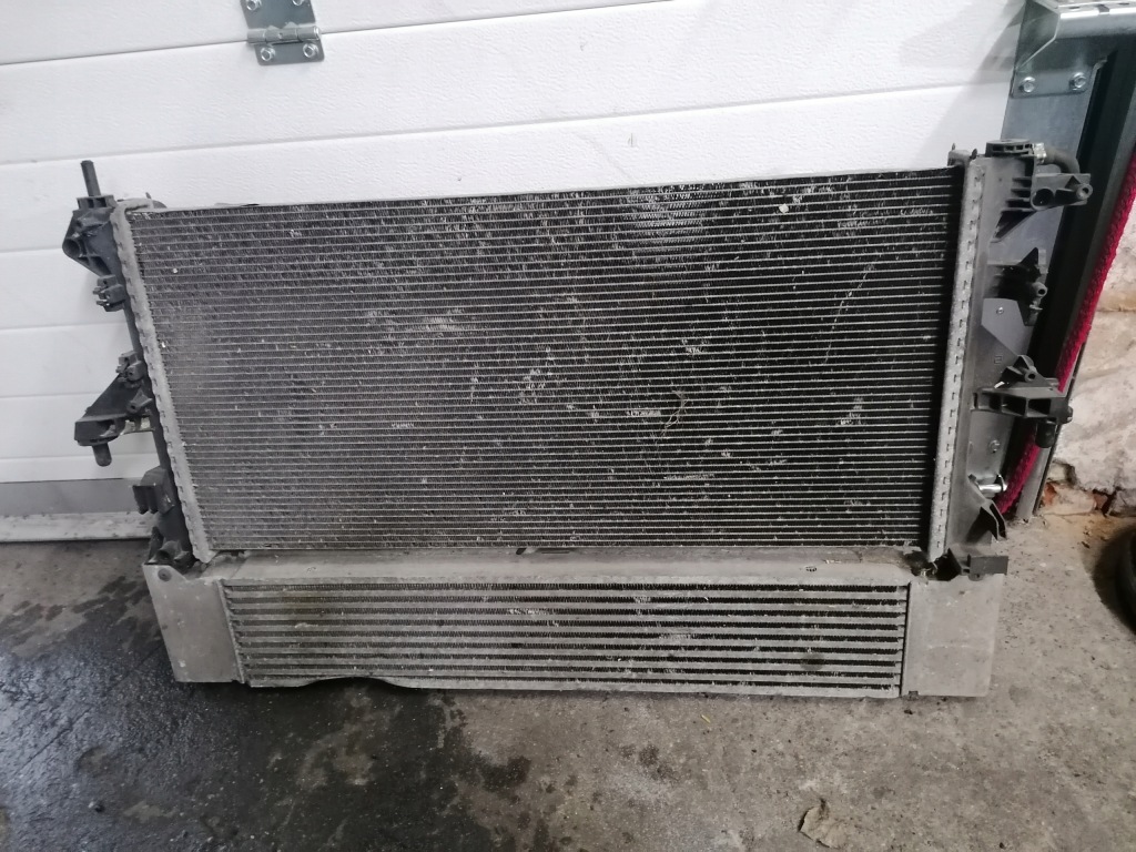 Купити Jumper ducato boxer радіатор води інтеркулер