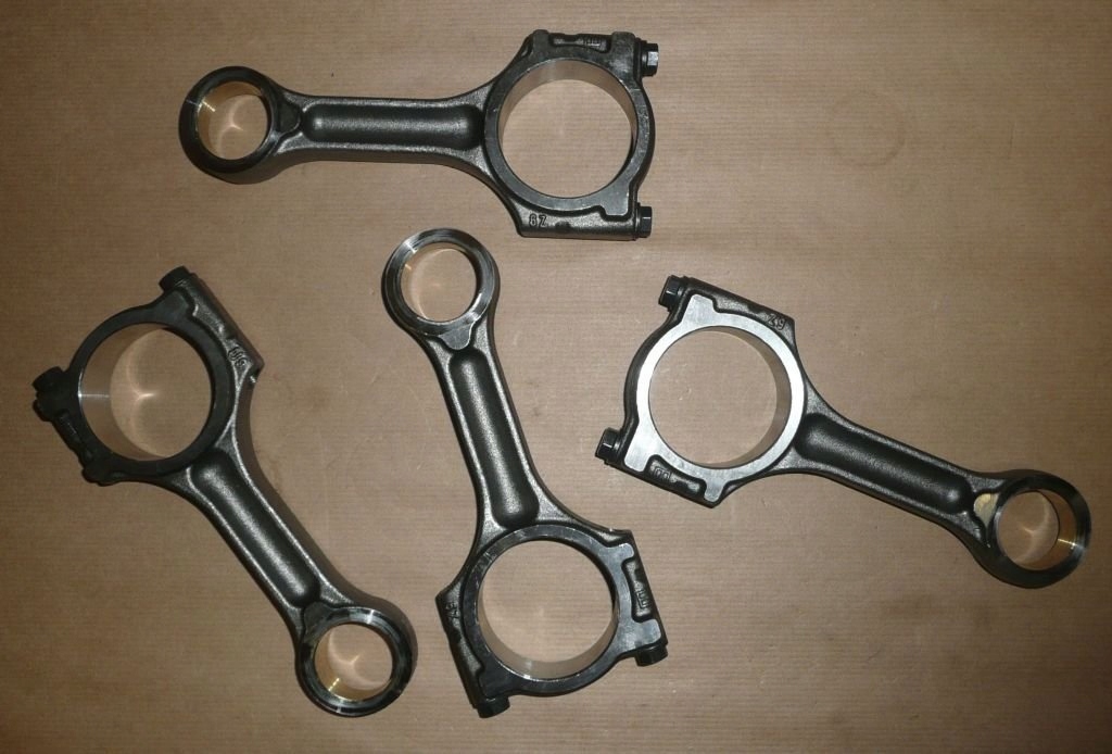 фото №2, Шатуни kpl.4 szt. renault 1.6 dci r9m