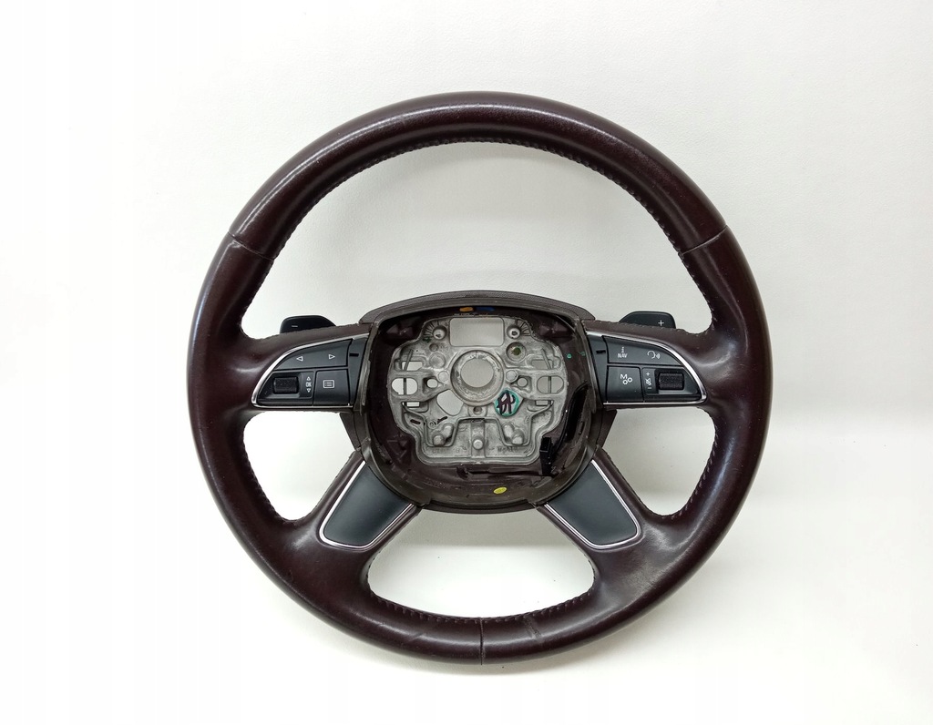 фото №1, Повітропровід коричнева шкіра пелюстки перемикання audi a8 d4