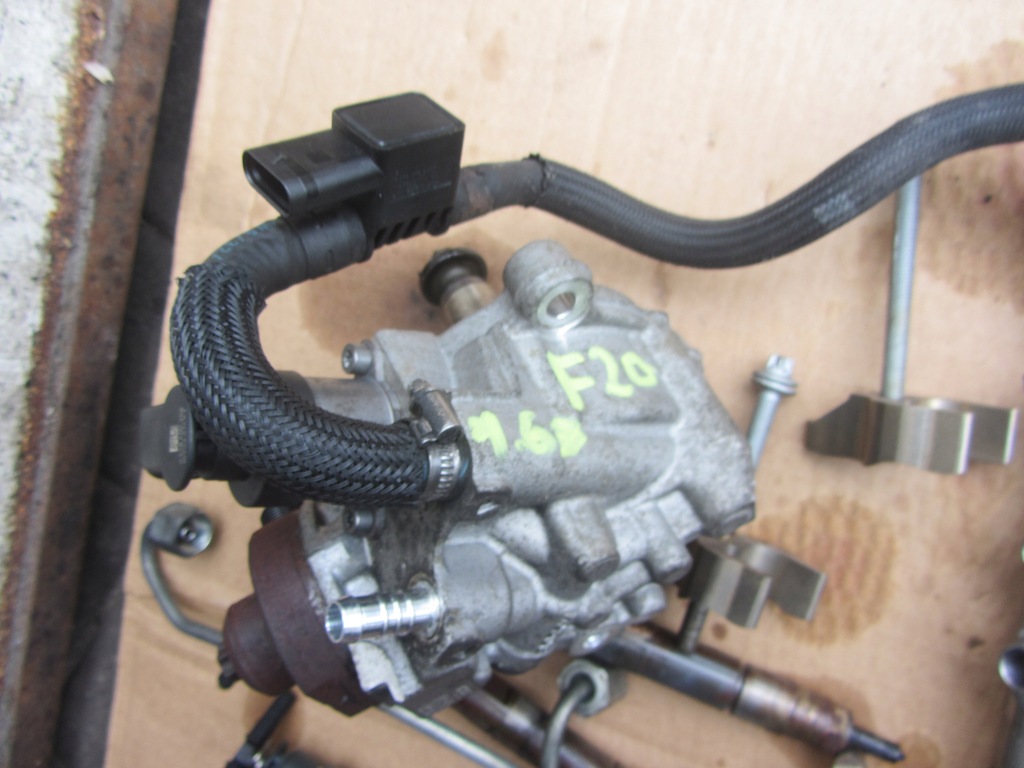 фото №6, Система топливный насос молдинг форсунки bmw f20 f30 1.6 1.8 d n47 143km