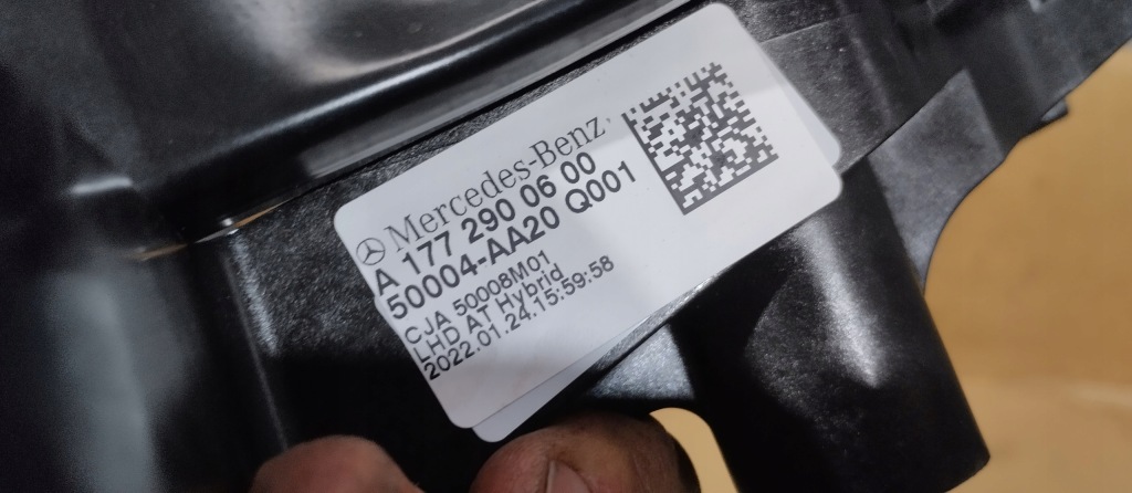 Педаль газу гальма mercedes cla w118 w177 eqa eqb a1772900600 в Україні